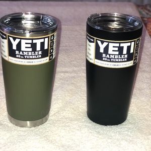YETI tumblers